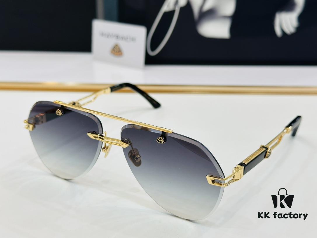 6931f7553a89a121ed548b9d High-Quality MAYBACH Z56 Sunglasses, Exquisite Craftsmanship, Premium Feel, Size: 62-13-145