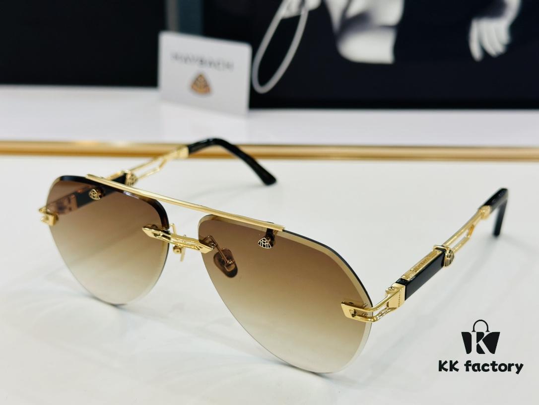 6931f7553a89a121ed548b9e High-Quality MAYBACH Z56 Sunglasses, Exquisite Craftsmanship, Premium Feel, Size: 62-13-145
