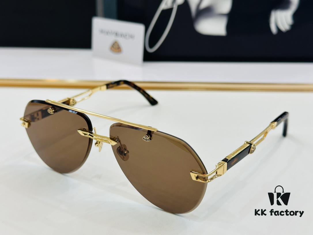 6931f7553a89a121ed548ba0 High-Quality MAYBACH Z56 Sunglasses, Exquisite Craftsmanship, Premium Feel, Size: 62-13-145