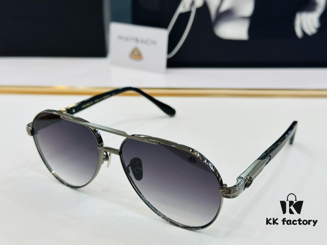 High-Quality MAYBACH Z017 Sunglasses, Exquisite Craftsmanship, K-Texture Frame, Size 60-14-145