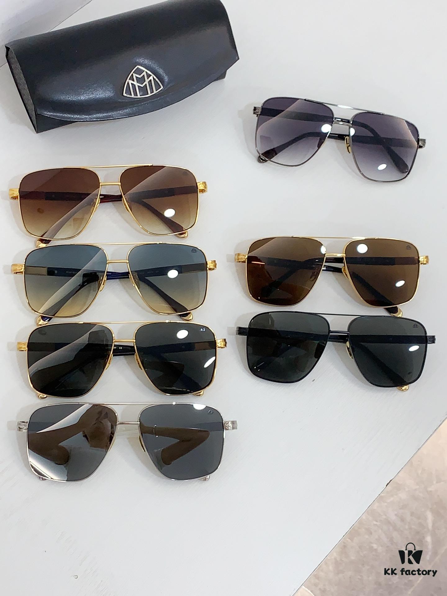 6931f75e3a89a121ed548c18 MAYBACH Z016 Sunglasses Unisex - Size: 61-14-145
