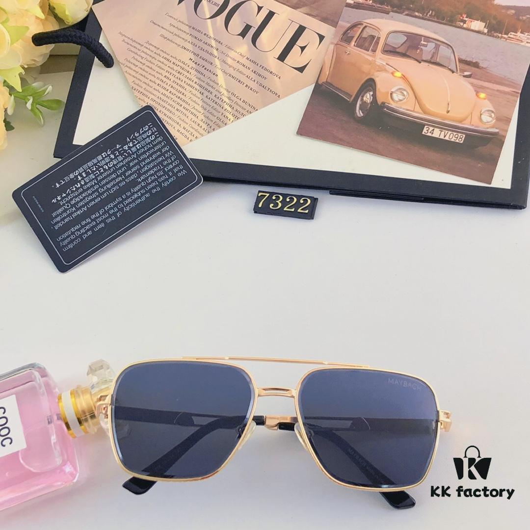 6931f7693a89a121ed548cb9 Maybac* New Arrival European and American Fashion Oversized Dual-Bridge Sunglasses for Men, High-End Style UV Protection Driving Sunglasses