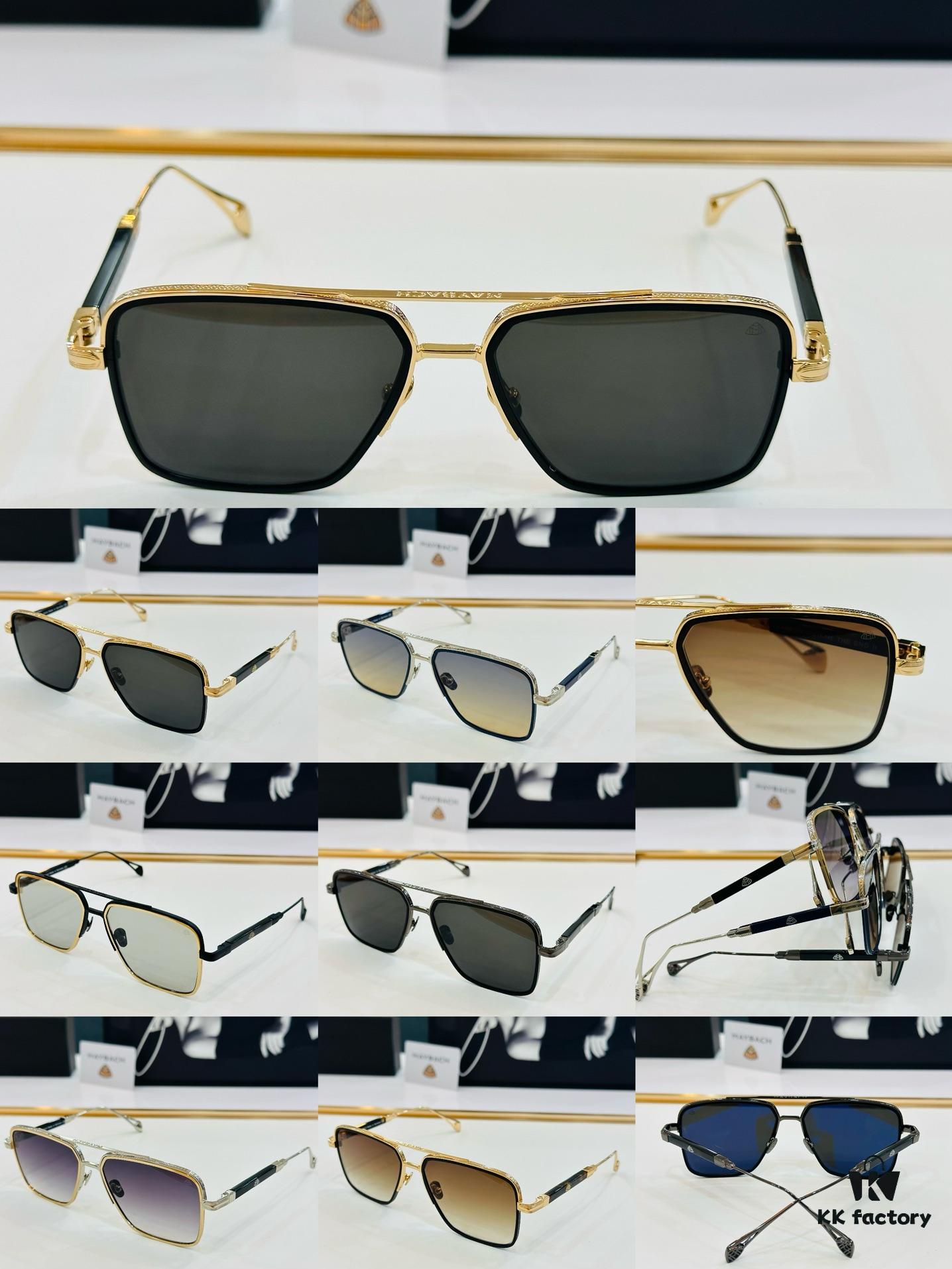 High-Quality MAYBACH Z36 Sunglasses, Exquisite Craftsmanship, Premium Feel, UV Protection