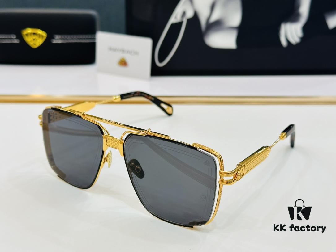 6931f7793a89a121ed548dae High-Quality MAYBACH Z042 Sunglasses, Exquisite Craftsmanship, Premium Feel, Size: 61-15-145