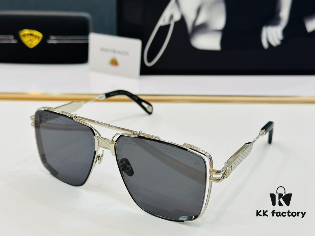 6931f77a3a89a121ed548db0 High-Quality MAYBACH Z042 Sunglasses, Exquisite Craftsmanship, Premium Feel, Size: 61-15-145
