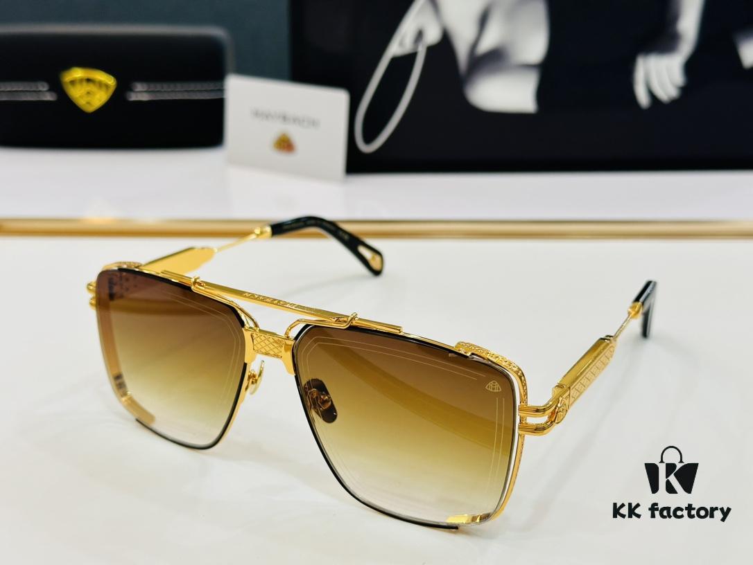 6931f77a3a89a121ed548db2 High-Quality MAYBACH Z042 Sunglasses, Exquisite Craftsmanship, Premium Feel, Size: 61-15-145