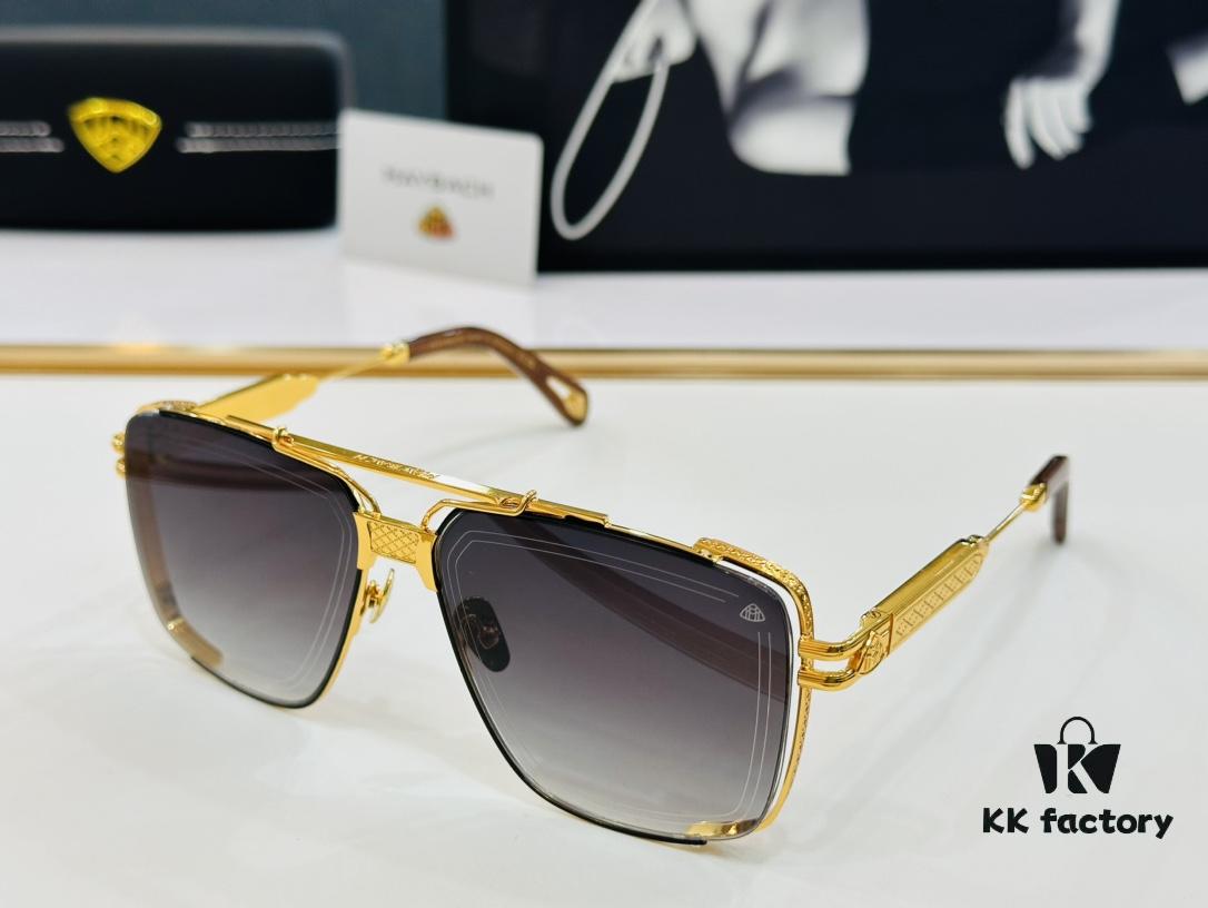 6931f77a3a89a121ed548db3 High-Quality MAYBACH Z042 Sunglasses, Exquisite Craftsmanship, Premium Feel, Size: 61-15-145