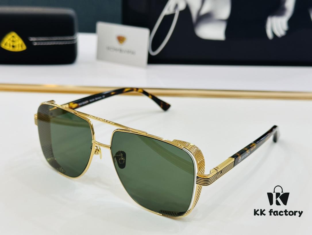 High-Quality MAYBACH Z31 Sunglasses, Exquisite Craftsmanship, Premium Feel, Size: 59-15-145