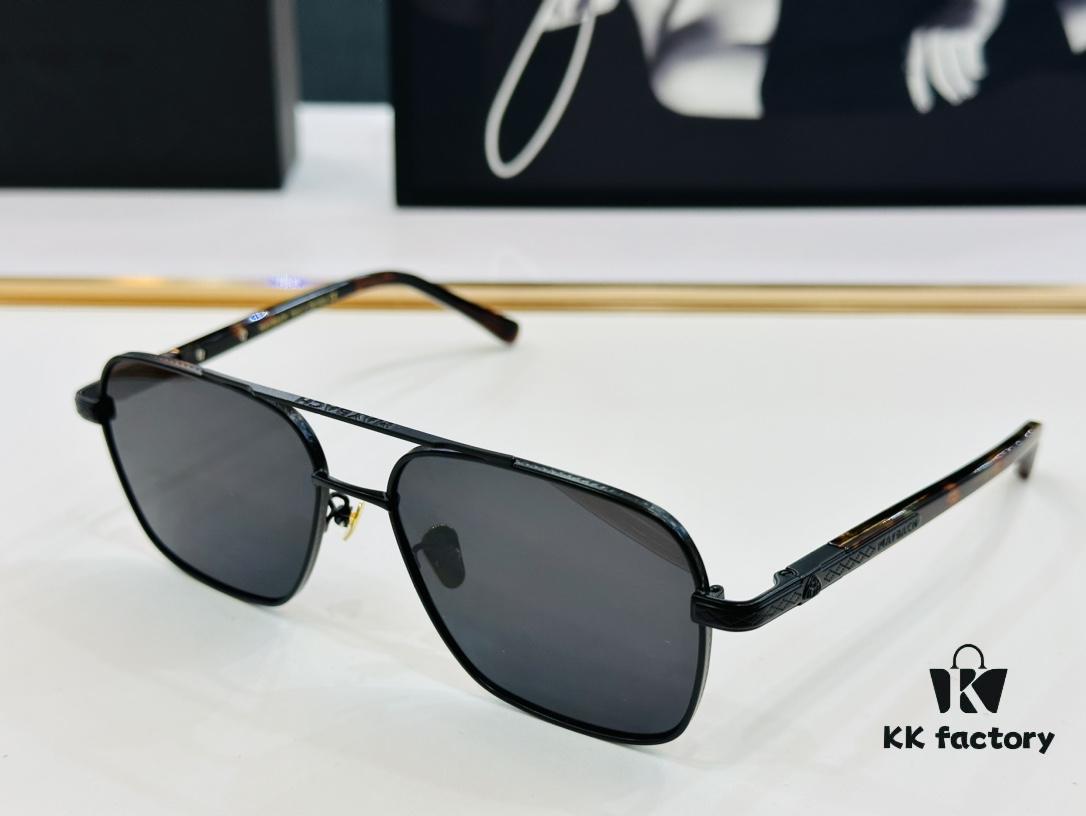 6931f77d3a89a121ed548ddb High-Quality MAYBACH Fashion Sunglasses, Exquisitely Crafted, Premium Feel, Size: 53-17-142