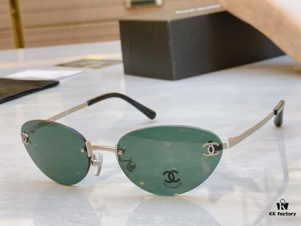6931f78a3a89a121ed548ea1 CHANE* Chanel New Model Sunglasses 🕶️🕶️, MODEL: CH4003, SIZE: 55□16-135