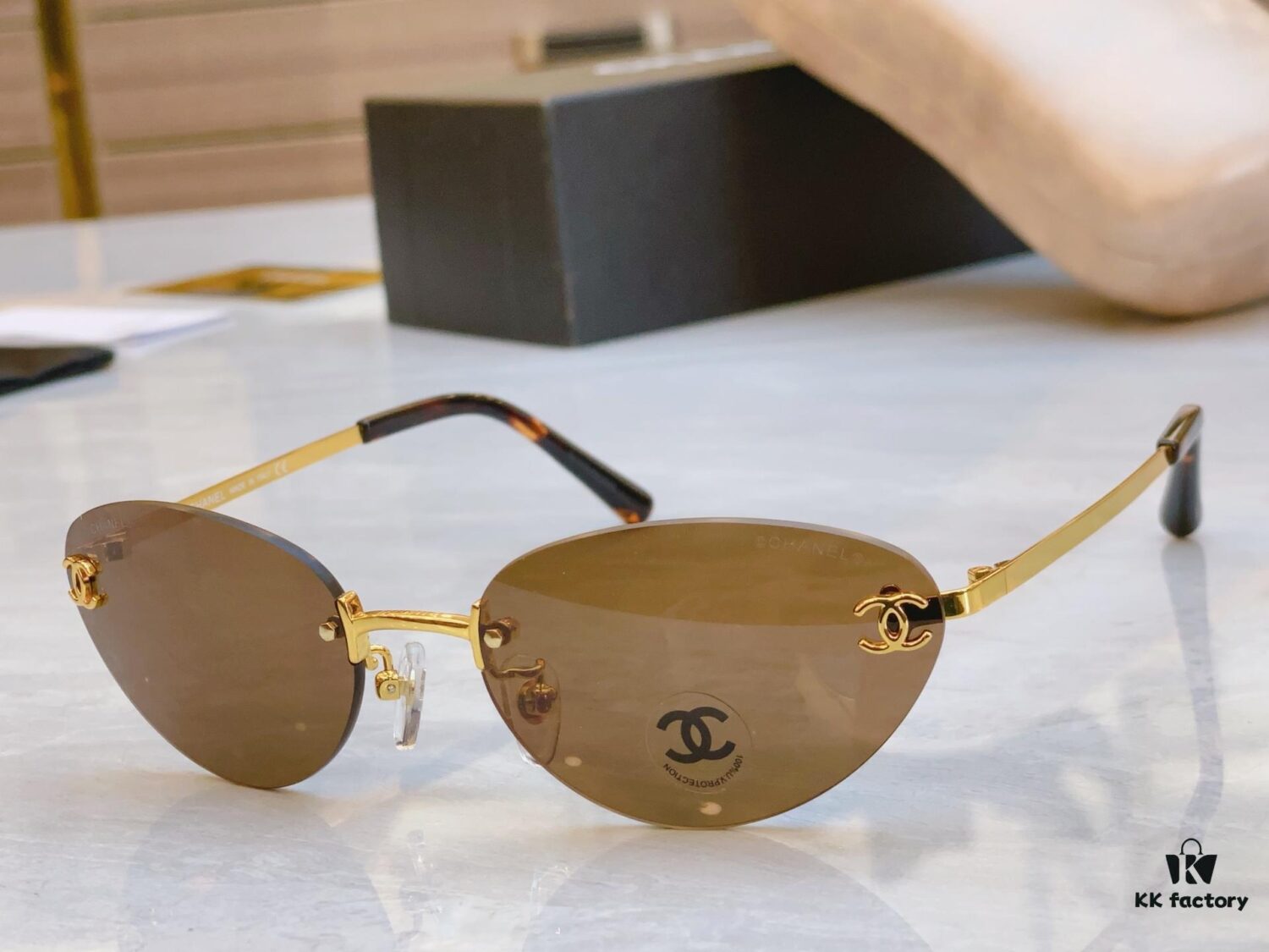 CHANE* Chanel New Model Sunglasses 🕶️🕶️, MODEL: CH4003, SIZE: 55□16-135