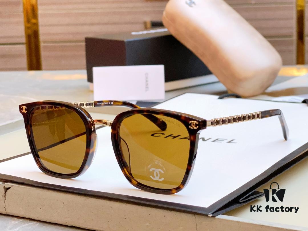 6931f78b3a89a121ed548eab CHANE* Chanel New Model Sunglasses, MODEL: CH3439, SIZE: 52□20-145