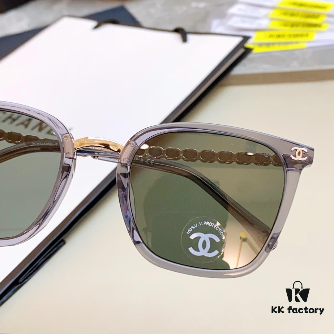 6931f78b3a89a121ed548eaf CHANE* Chanel New Model Sunglasses, MODEL: CH3439, SIZE: 52□20-145