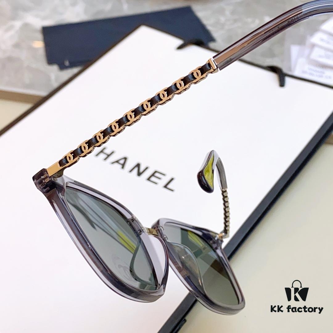 6931f78b3a89a121ed548eb1 CHANE* Chanel New Model Sunglasses, MODEL: CH3439, SIZE: 52□20-145