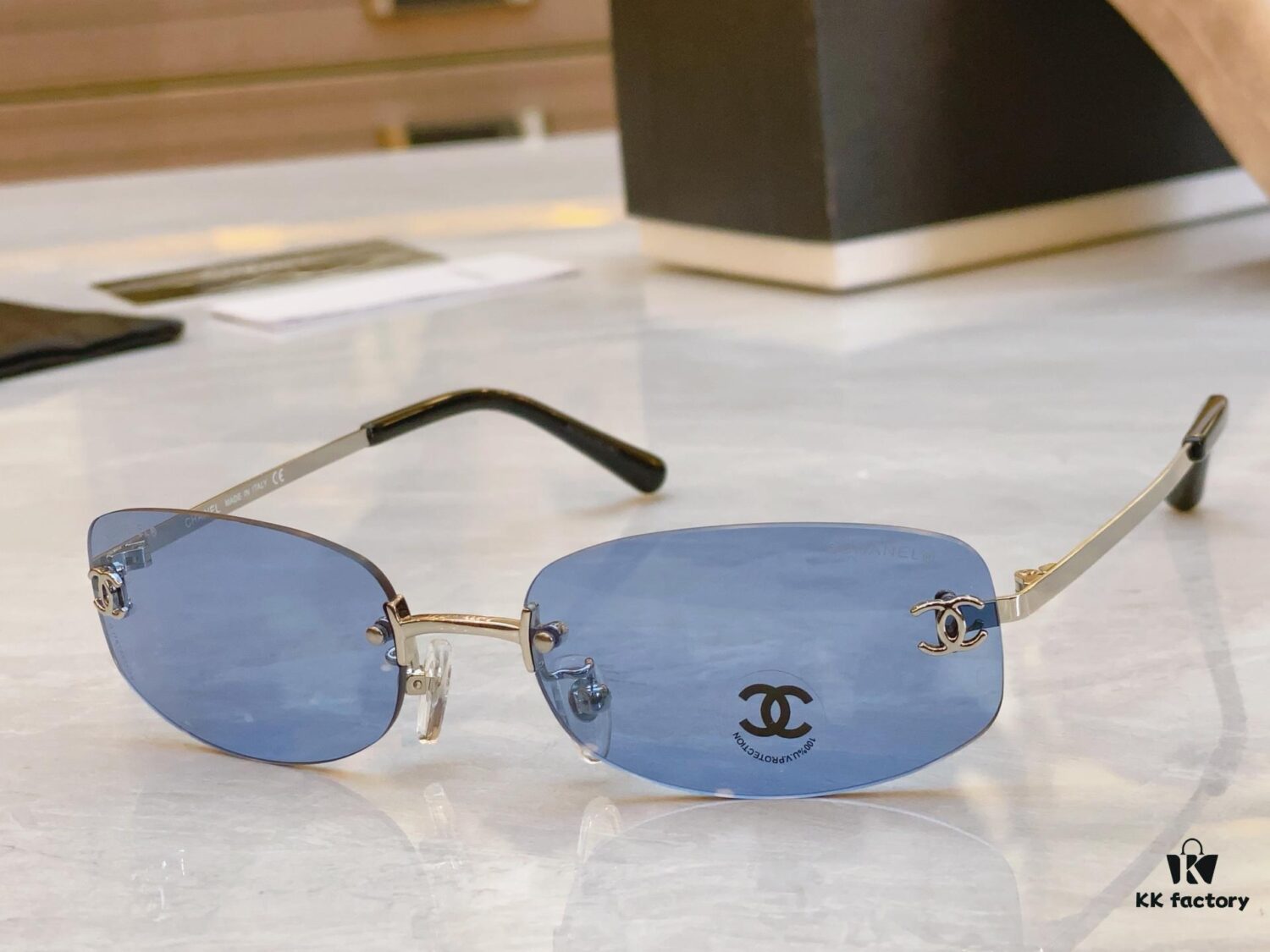 6931f78c3a89a121ed548eb4 CHANE* Chanel New Model Sunglasses 🕶️🕶️, MODEL: CH4002, SIZE: 54□18-135