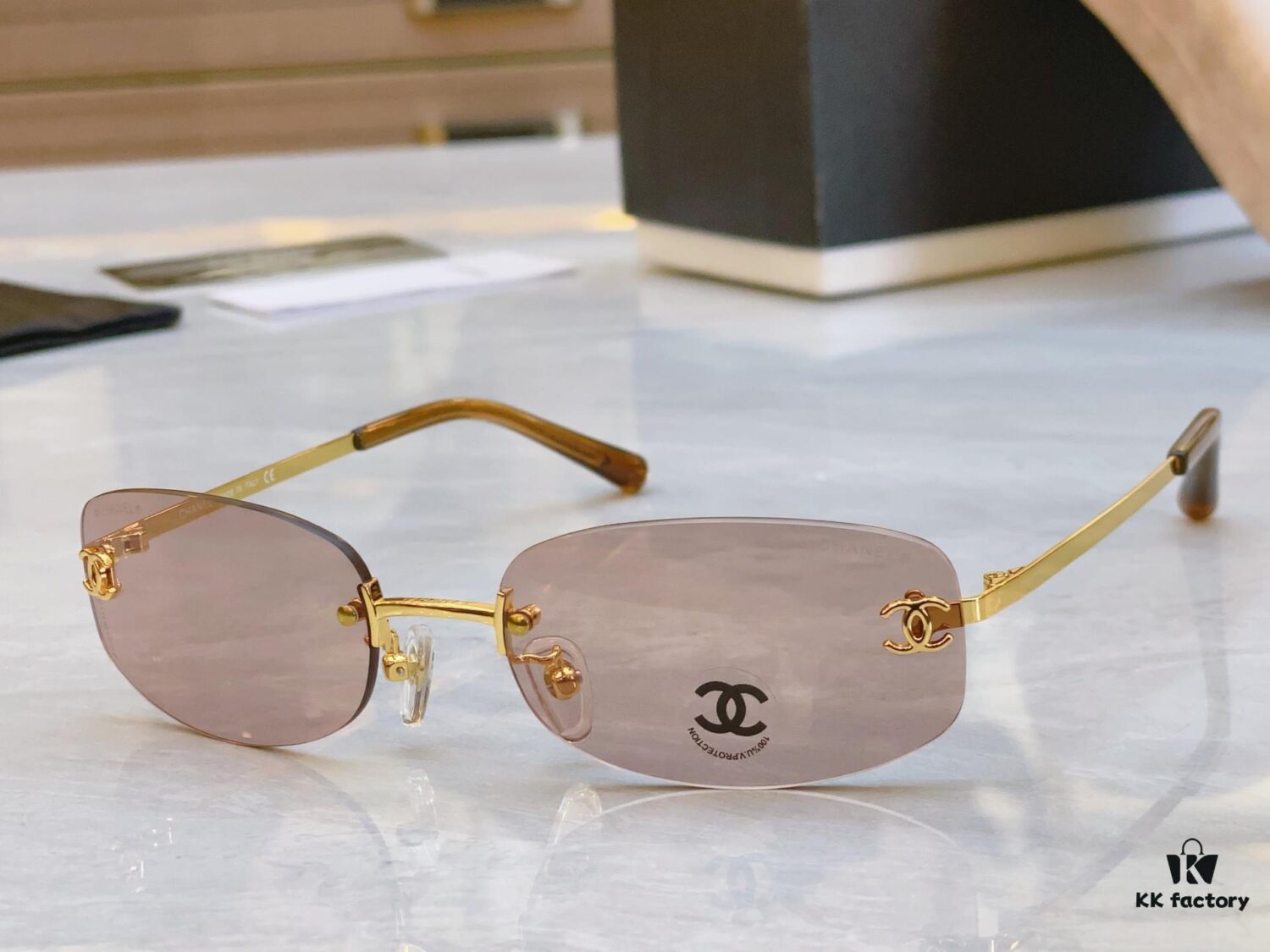 6931f78c3a89a121ed548eb5 CHANE* Chanel New Model Sunglasses 🕶️🕶️, MODEL: CH4002, SIZE: 54□18-135