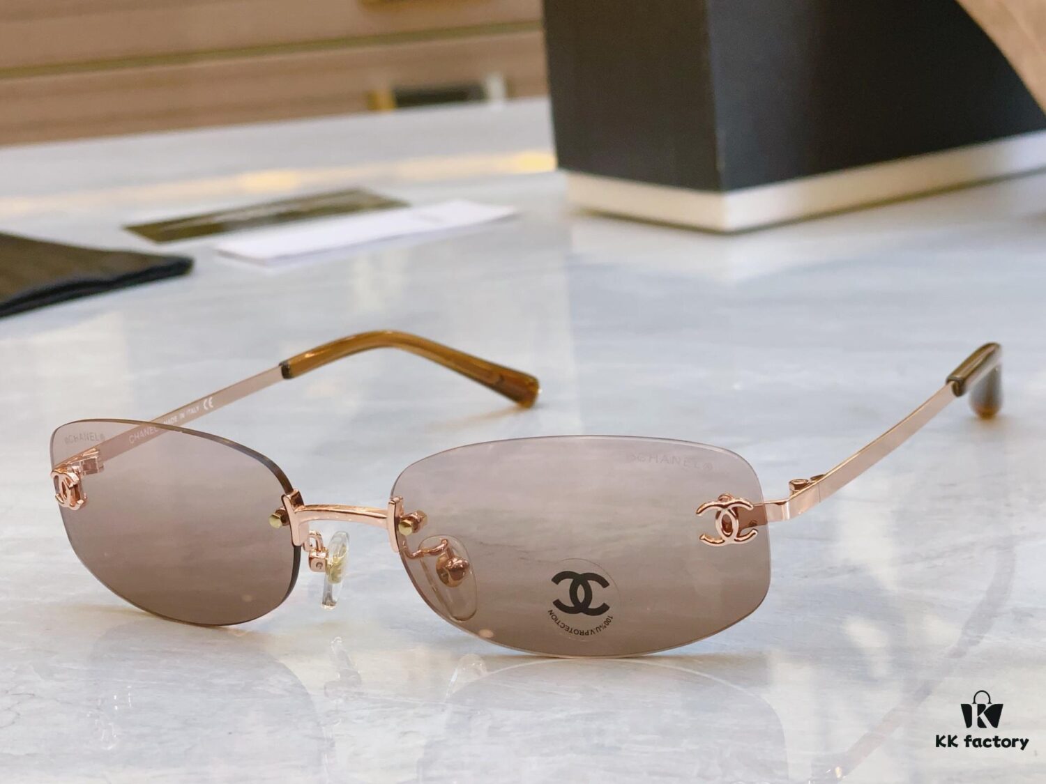 6931f78c3a89a121ed548eb6 CHANE* Chanel New Model Sunglasses 🕶️🕶️, MODEL: CH4002, SIZE: 54□18-135