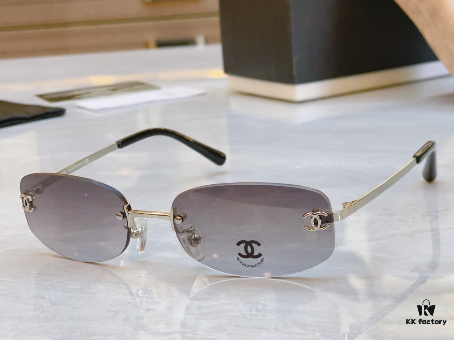 6931f78c3a89a121ed548eb7 CHANE* Chanel New Model Sunglasses 🕶️🕶️, MODEL: CH4002, SIZE: 54□18-135
