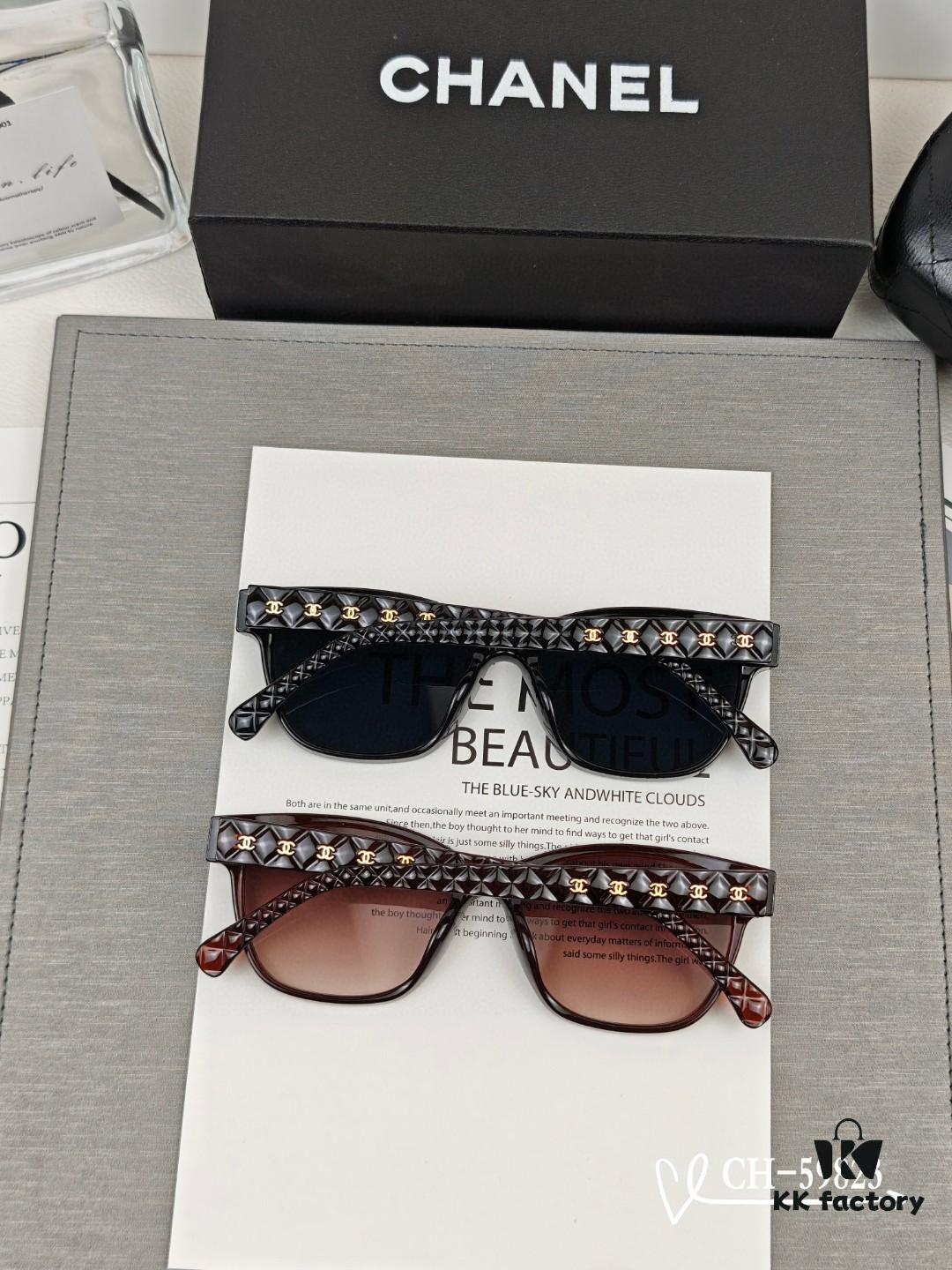 CHANEL - New Lightweight TR Frame Sunglasses with Polarized HD Lenses, Model 59823