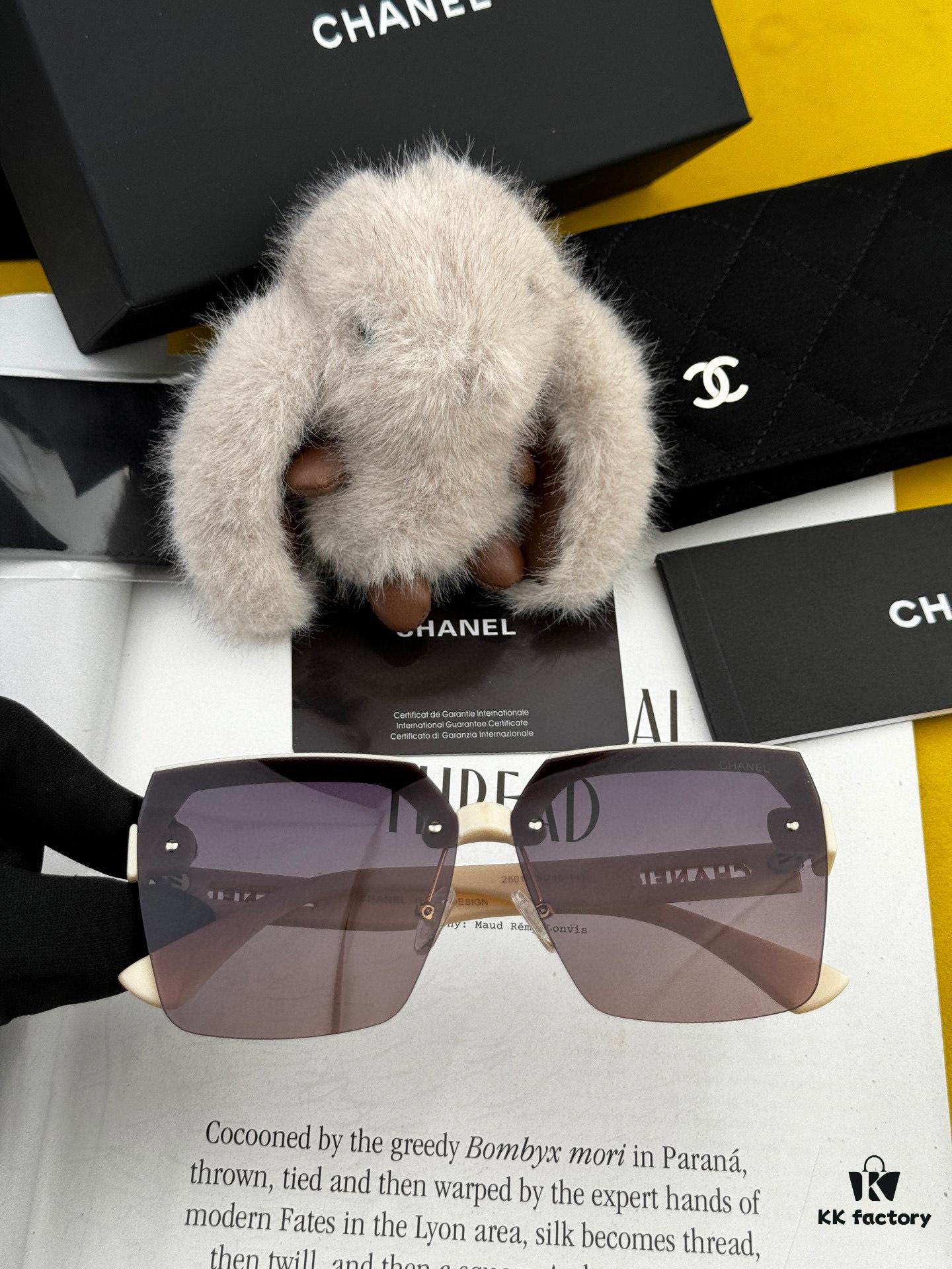 6931f7903a89a121ed548efc CHANEL 2025 New Arrival Trendy Fashion Square Frame Sunglasses, Comfortable Fit, Influencer Favorite Polarized UV Protection Sunglasses for Women 🕶️ 🎉 High-Quality TR Frame ♥️♥️ Model CH1250