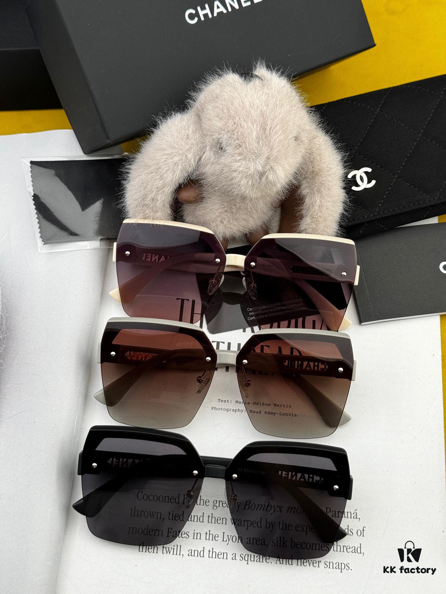 6931f7913a89a121ed548f02 CHANEL 2025 New Arrival Trendy Fashion Square Frame Sunglasses, Comfortable Fit, Influencer Favorite Polarized UV Protection Sunglasses for Women 🕶️ 🎉 High-Quality TR Frame ♥️♥️ Model CH1250