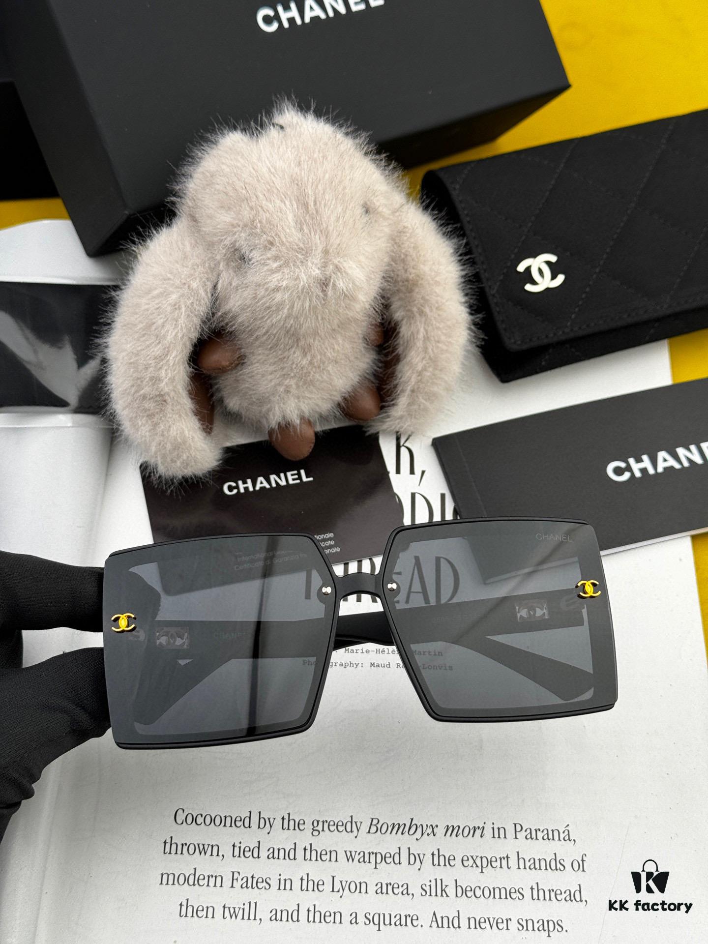 6931f7913a89a121ed548f06 CHANEL 2025 New Arrival Trendy Fashion Square Frame Sunglasses for Women, HD Thickened Polarized UV Protection Shades, Comfortable Wear, Influencer Favorite Style 🕶️