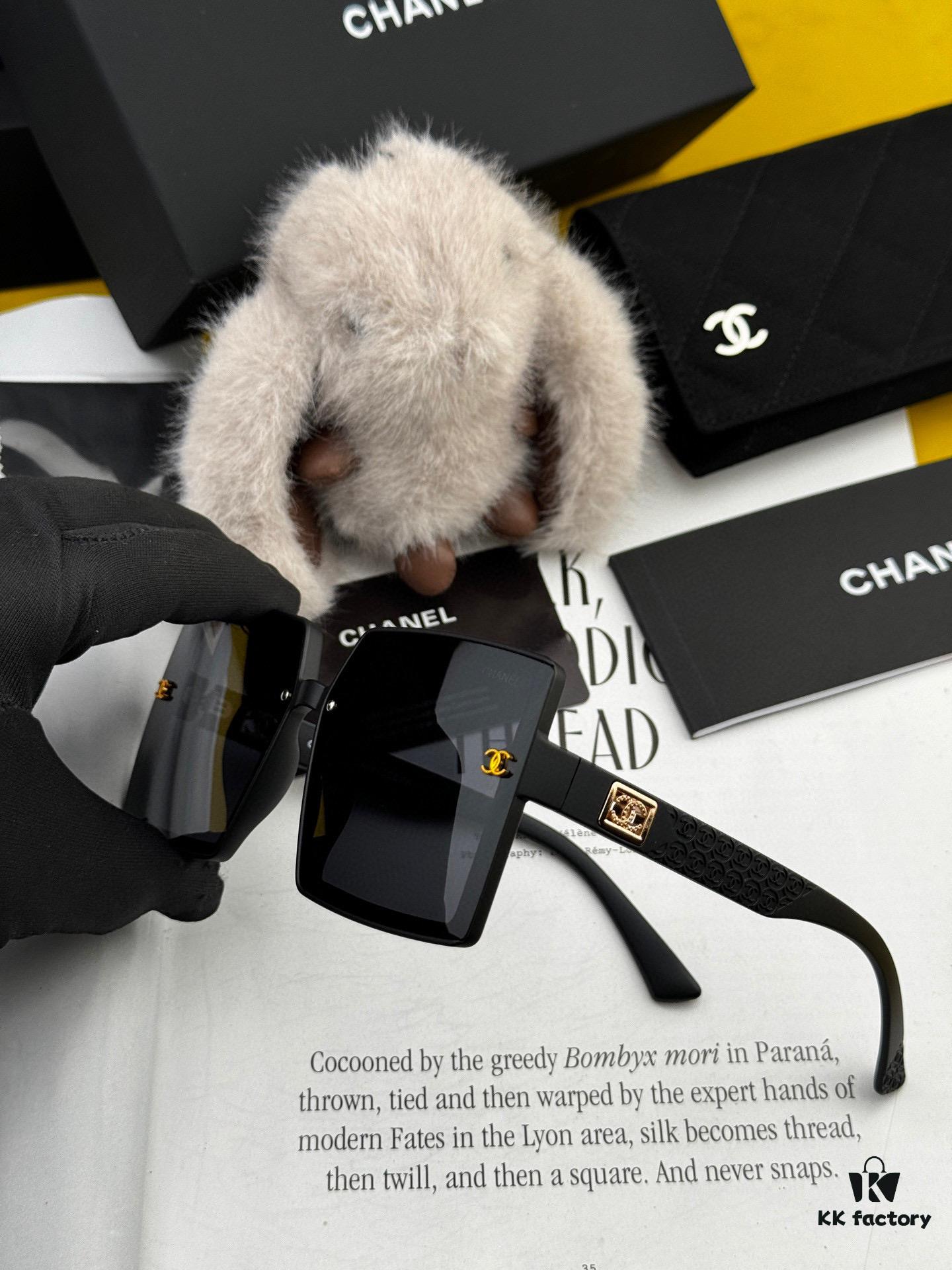 6931f7913a89a121ed548f09 CHANEL 2025 New Arrival Trendy Fashion Square Frame Sunglasses for Women, HD Thickened Polarized UV Protection Shades, Comfortable Wear, Influencer Favorite Style 🕶️