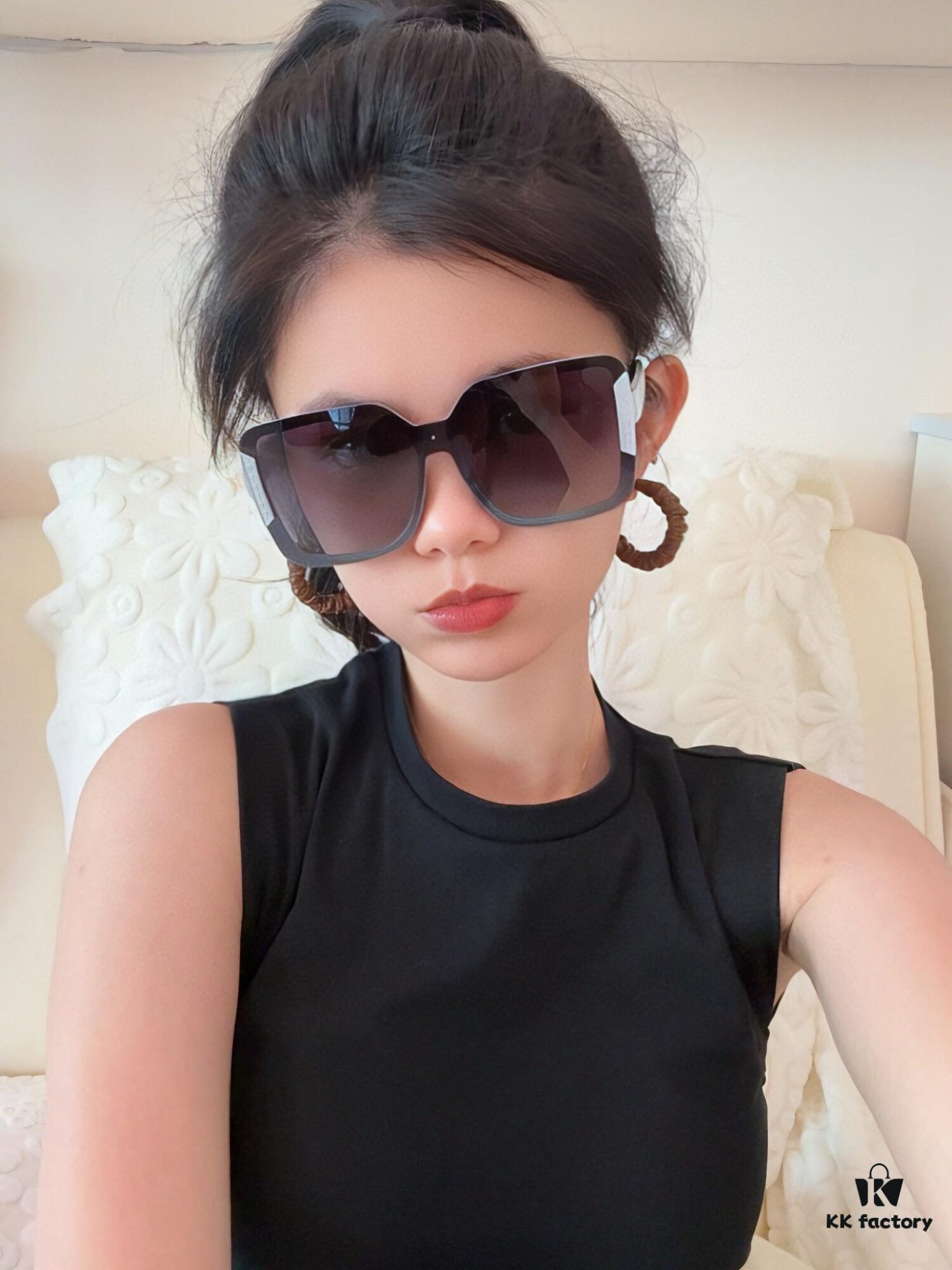6931f7923a89a121ed548f13 CHANEL TR Polarized Series Large-Frame Sunglasses, Classic Square Design, Universal Fit, UV Protection with Polarized Lenses, Model: CH2990