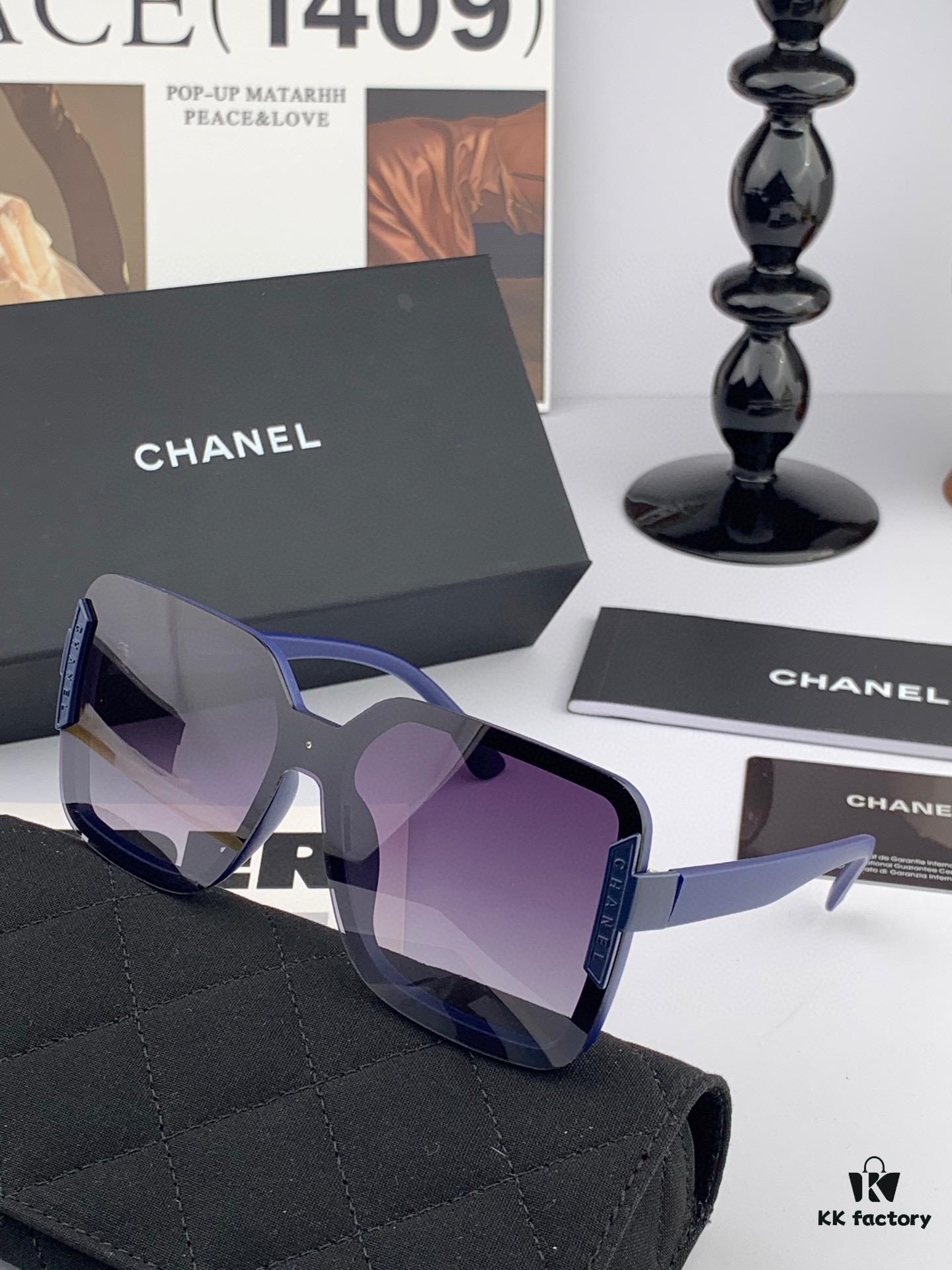 6931f7923a89a121ed548f1a CHANEL TR Polarized Series Large-Frame Sunglasses, Classic Square Design, Universal Fit, UV Protection with Polarized Lenses, Model: CH2990