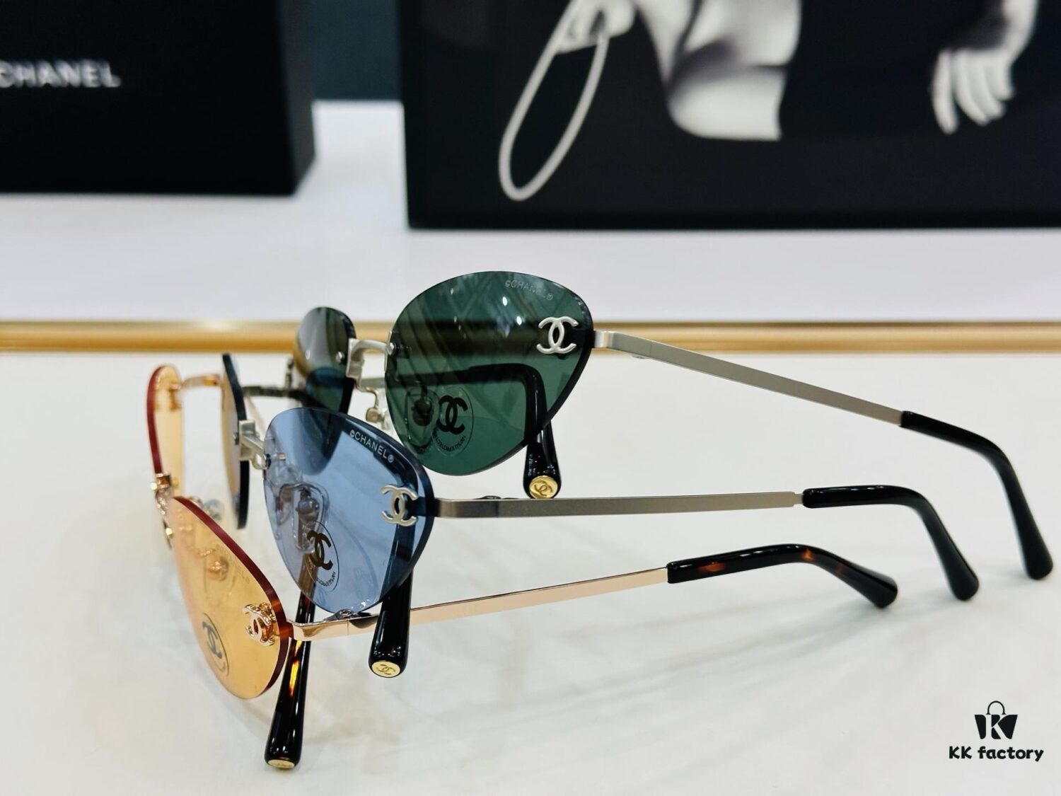 🆕 【CHANE*/Xiangjia】MODEL:CH4003 Size: 55□16-135 💅🏻💓F Sunglasses