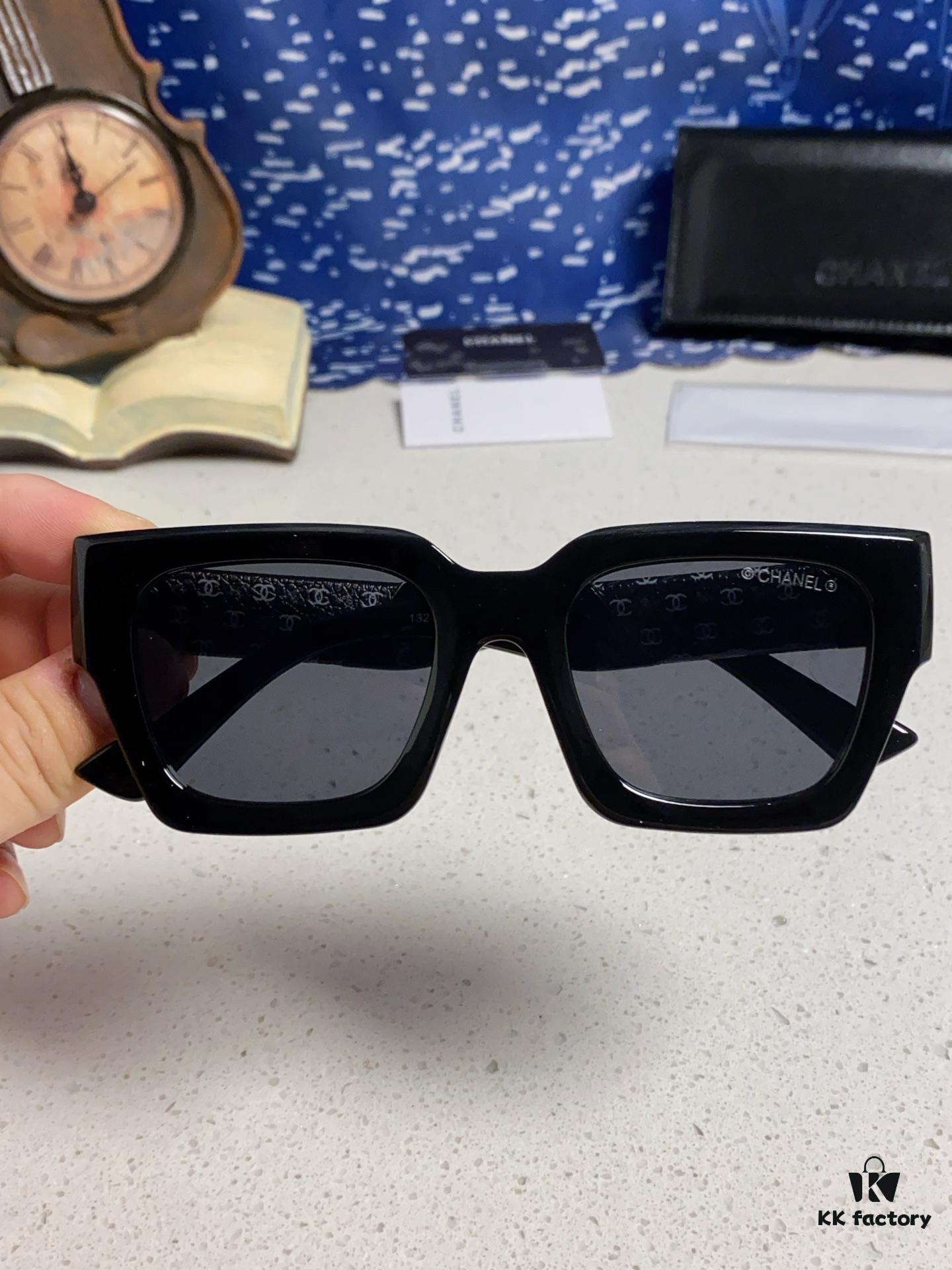 6931f7943a89a121ed548f31 CHANEL 2024 New Arrival Trendy Fashion Square Frame Sunglasses, Comfortable Wear, Influencer Favorite Style, Women's HD Thickened Polarized Sunglasses