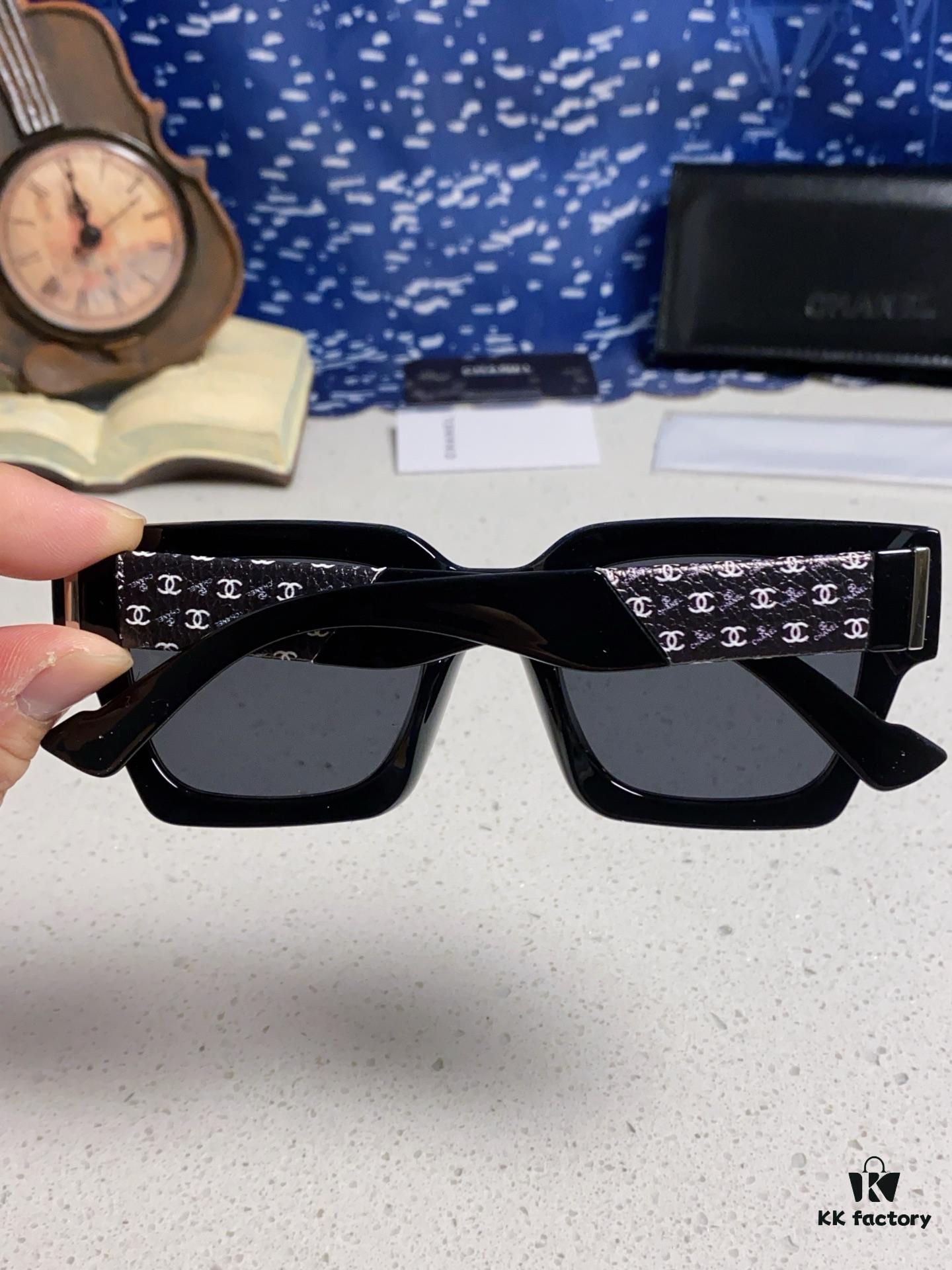 6931f7943a89a121ed548f32 CHANEL 2024 New Arrival Trendy Fashion Square Frame Sunglasses, Comfortable Wear, Influencer Favorite Style, Women's HD Thickened Polarized Sunglasses