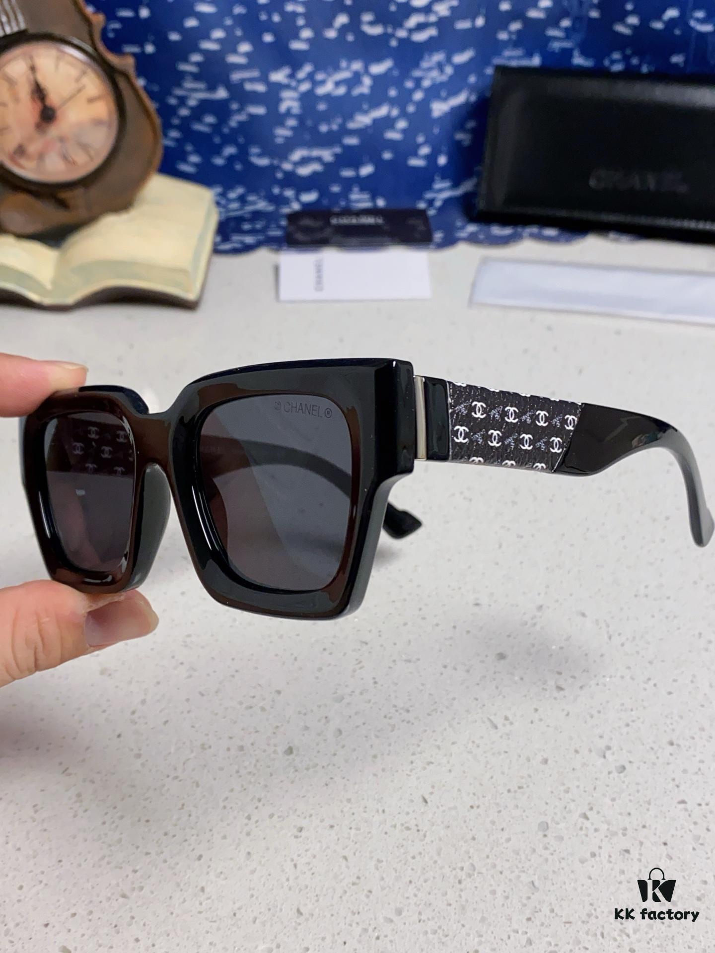 6931f7943a89a121ed548f33 CHANEL 2024 New Arrival Trendy Fashion Square Frame Sunglasses, Comfortable Wear, Influencer Favorite Style, Women's HD Thickened Polarized Sunglasses
