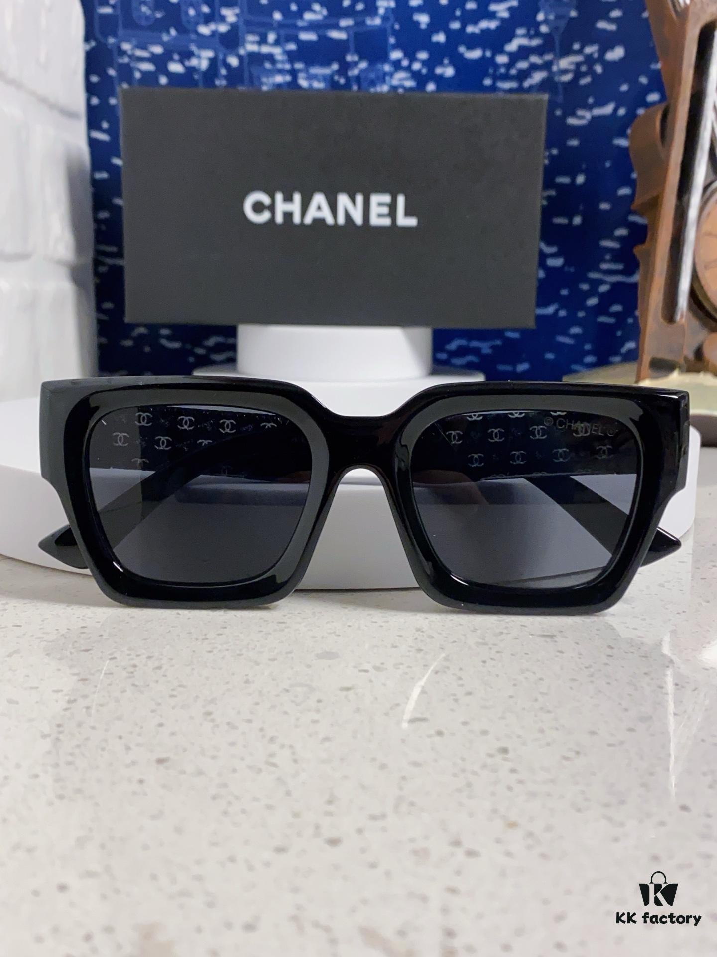 6931f7943a89a121ed548f36 CHANEL 2024 New Arrival Trendy Fashion Square Frame Sunglasses, Comfortable Wear, Influencer Favorite Style, Women's HD Thickened Polarized Sunglasses