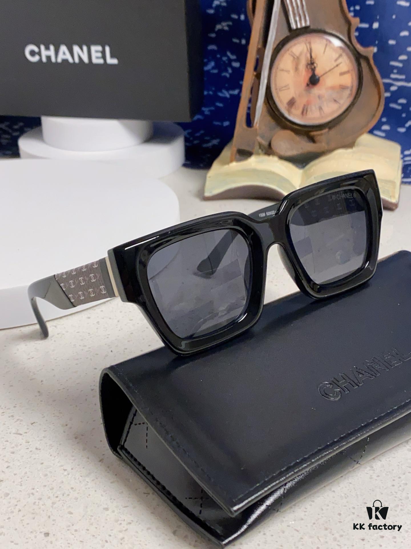 6931f7943a89a121ed548f37 CHANEL 2024 New Arrival Trendy Fashion Square Frame Sunglasses, Comfortable Wear, Influencer Favorite Style, Women's HD Thickened Polarized Sunglasses