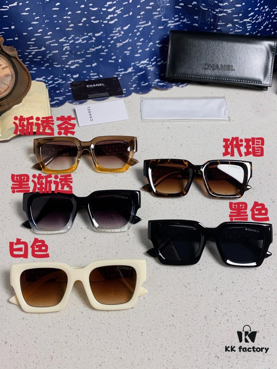 6931f7953a89a121ed548f39 CHANEL 2024 New Arrival Trendy Fashion Square Frame Sunglasses, Comfortable Wear, Influencer Favorite Style, Women's HD Thickened Polarized Sunglasses