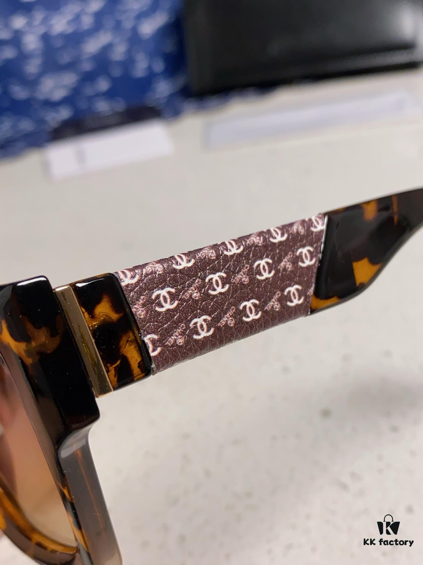 6931f7953a89a121ed548f40 CHANEL 2024 New Arrival Trendy Fashion Square Frame Sunglasses for Women, Comfortable Wear, Influencer Favorite, High-Definition Thick Polarized Lens Sunglasses