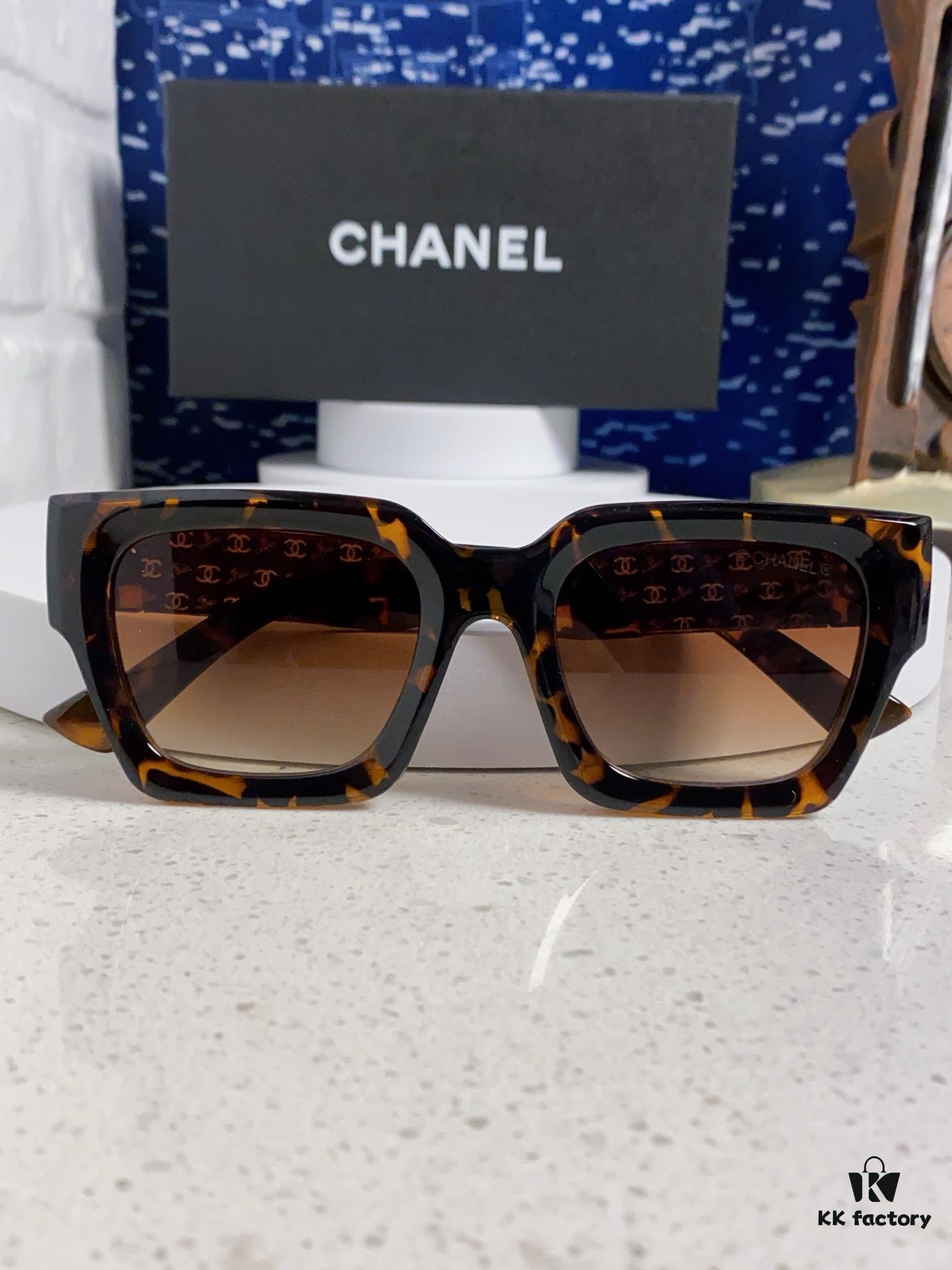 6931f7953a89a121ed548f42 CHANEL 2024 New Arrival Trendy Fashion Square Frame Sunglasses for Women, Comfortable Wear, Influencer Favorite, High-Definition Thick Polarized Lens Sunglasses