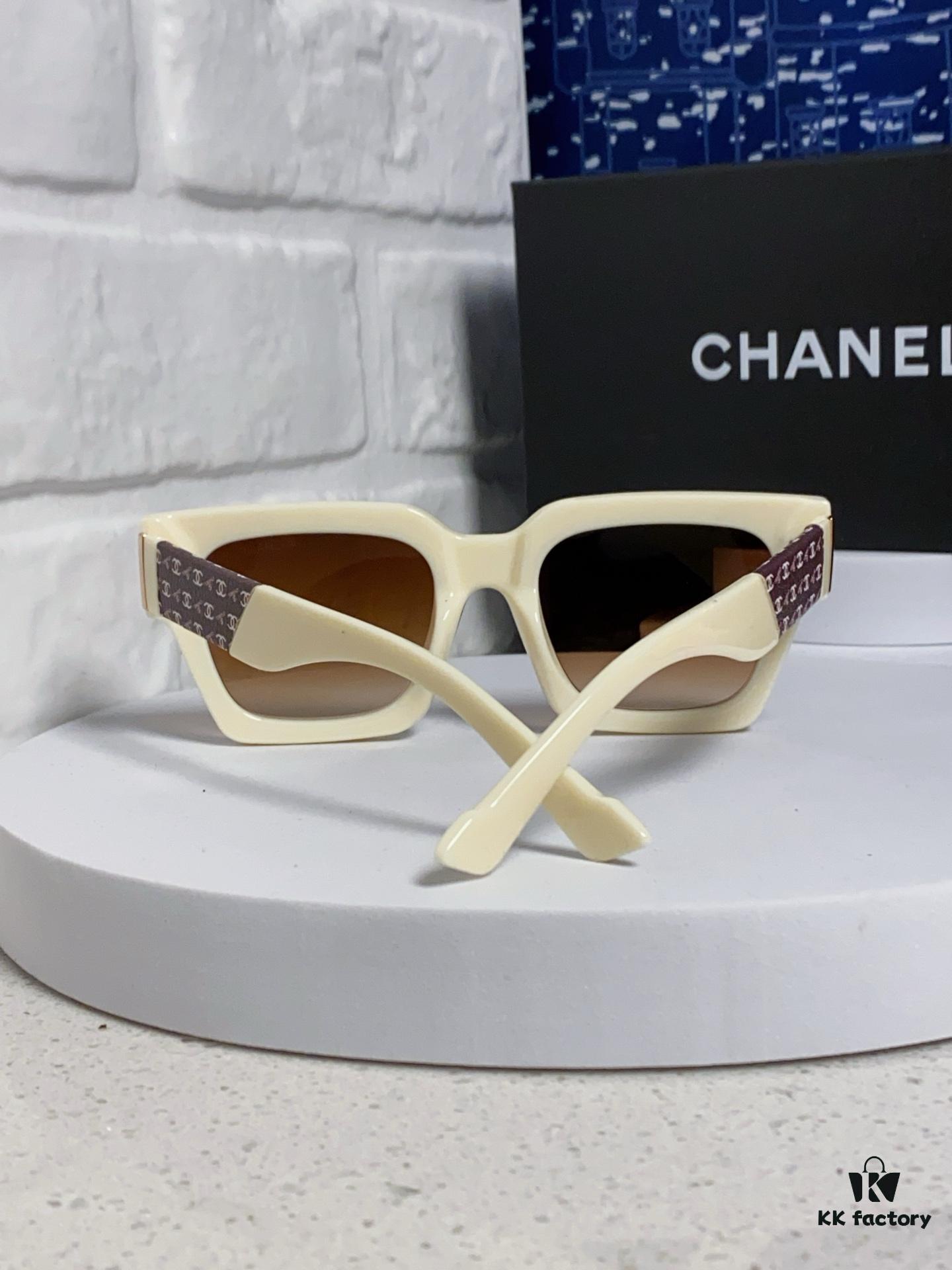 6931f7953a89a121ed548f46 CHANEL 2024 New Arrival Trendy Fashion Square Frame Sunglasses for Women, High-Definition Thick Polarized UV Protection Shades