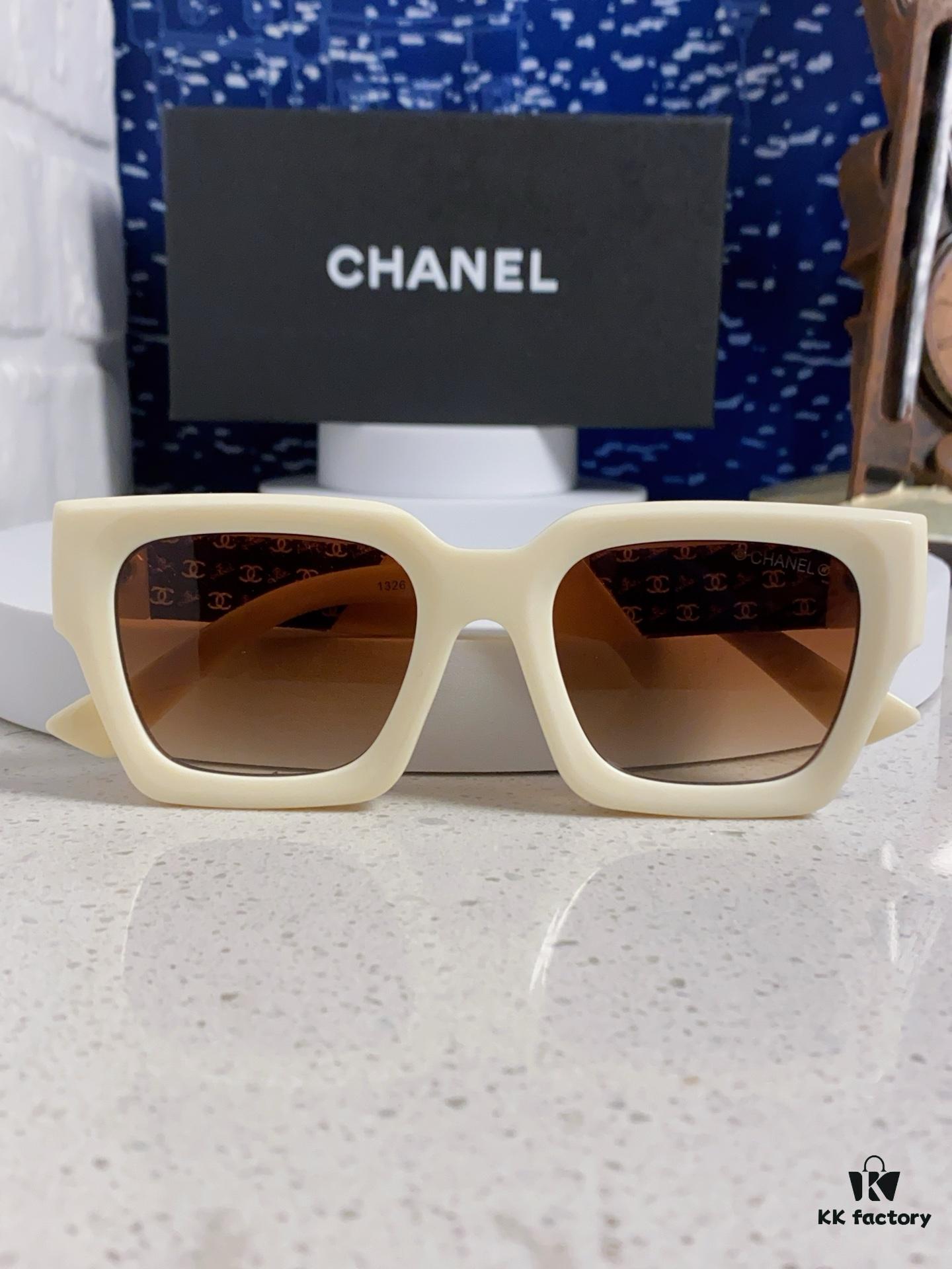 6931f7963a89a121ed548f4c CHANEL 2024 New Arrival Trendy Fashion Square Frame Sunglasses for Women, High-Definition Thick Polarized UV Protection Shades