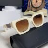 6931f7963a89a121ed548f4d CHANEL 2024 New Arrival Trendy Fashion Square Frame Sunglasses for Women, High-Definition Thick Polarized UV Protection Shades