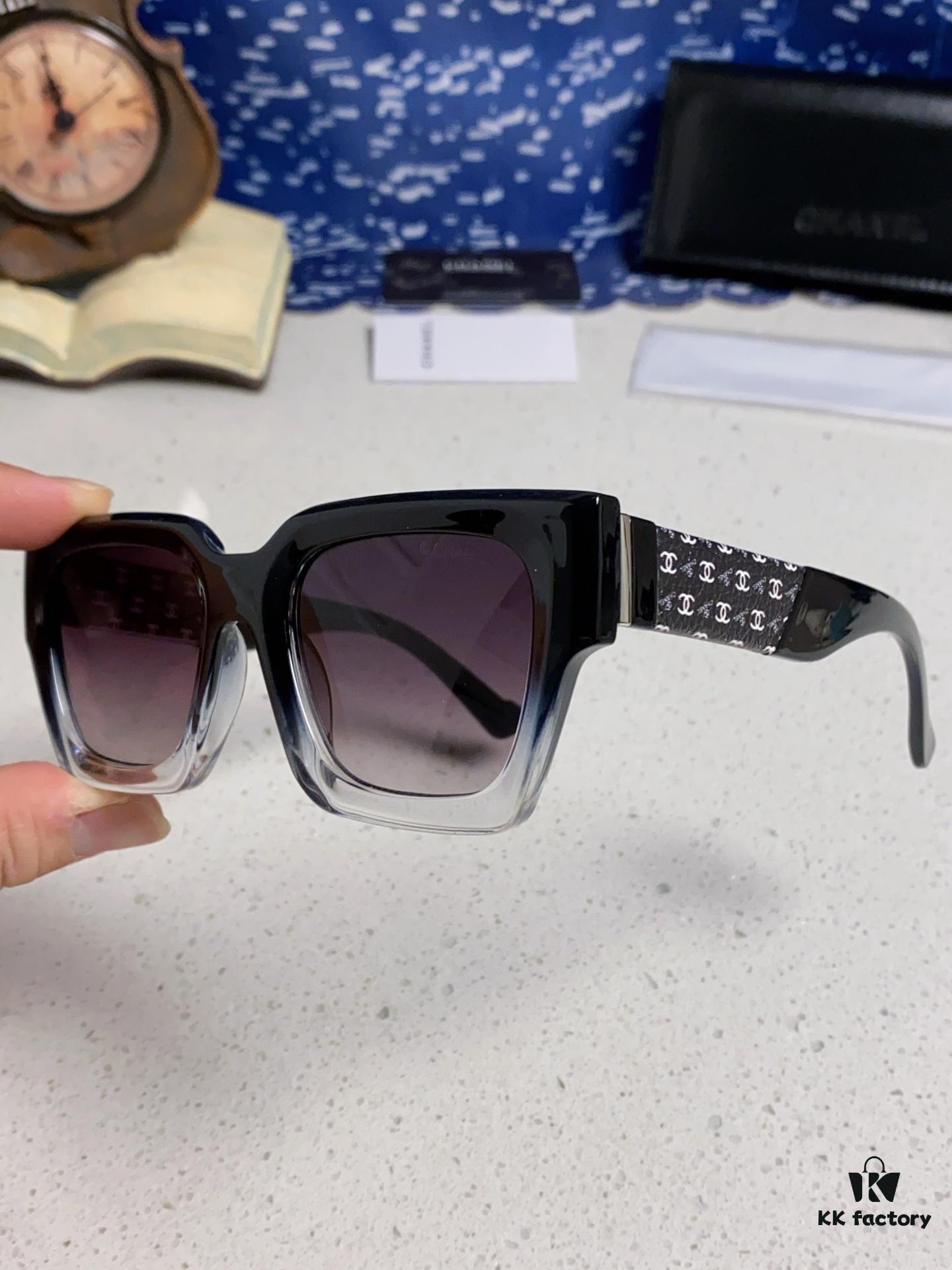 6931f7973a89a121ed548f53 CHANEL 2024 New Arrival Trendy Fashion Square Frame Sunglasses for Women, Comfortable Wear, Influencer Favorite, High-Definition Thick Polarized Lens Sunglasses