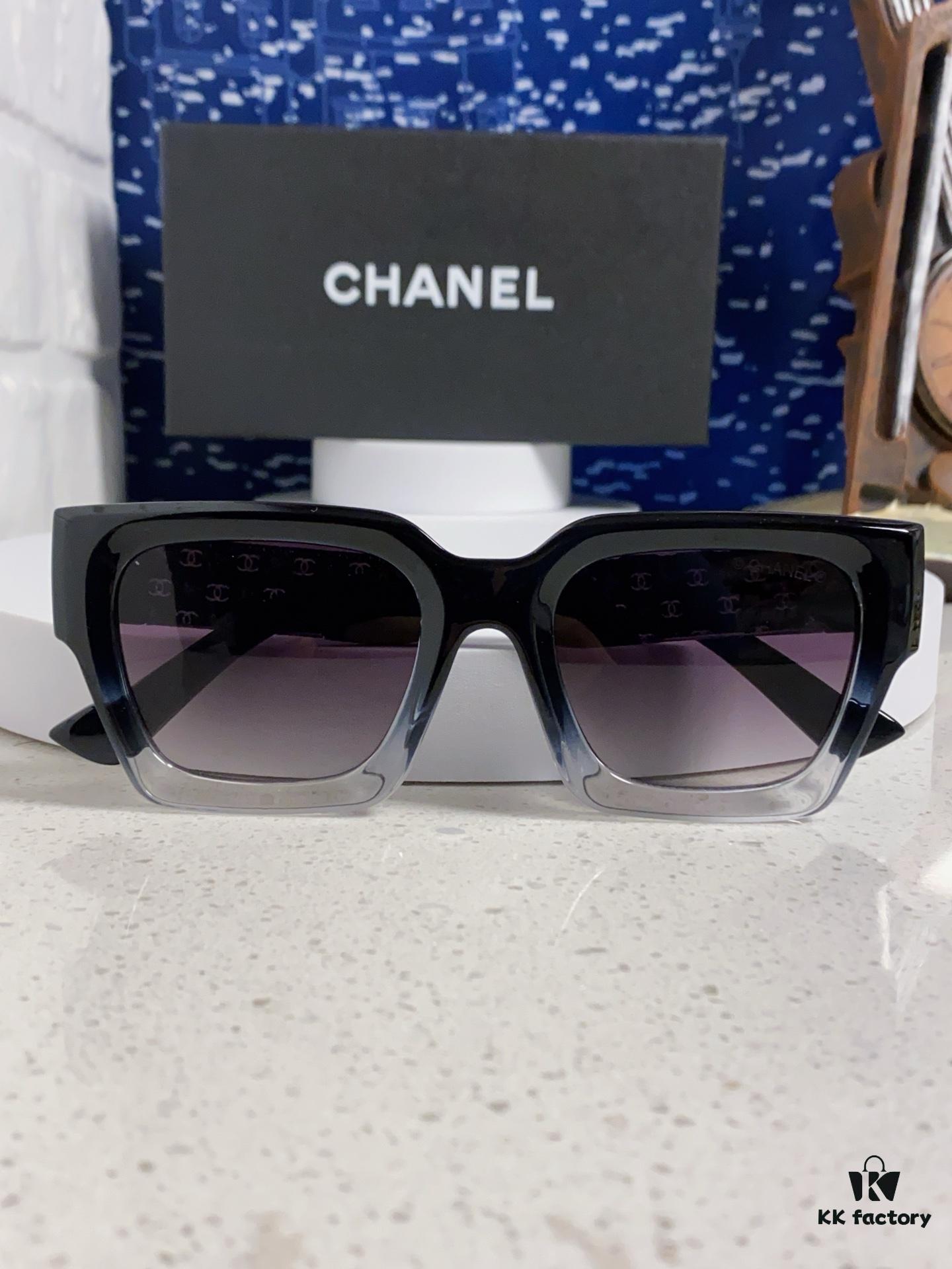 6931f7973a89a121ed548f56 CHANEL 2024 New Arrival Trendy Fashion Square Frame Sunglasses for Women, Comfortable Wear, Influencer Favorite, High-Definition Thick Polarized Lens Sunglasses