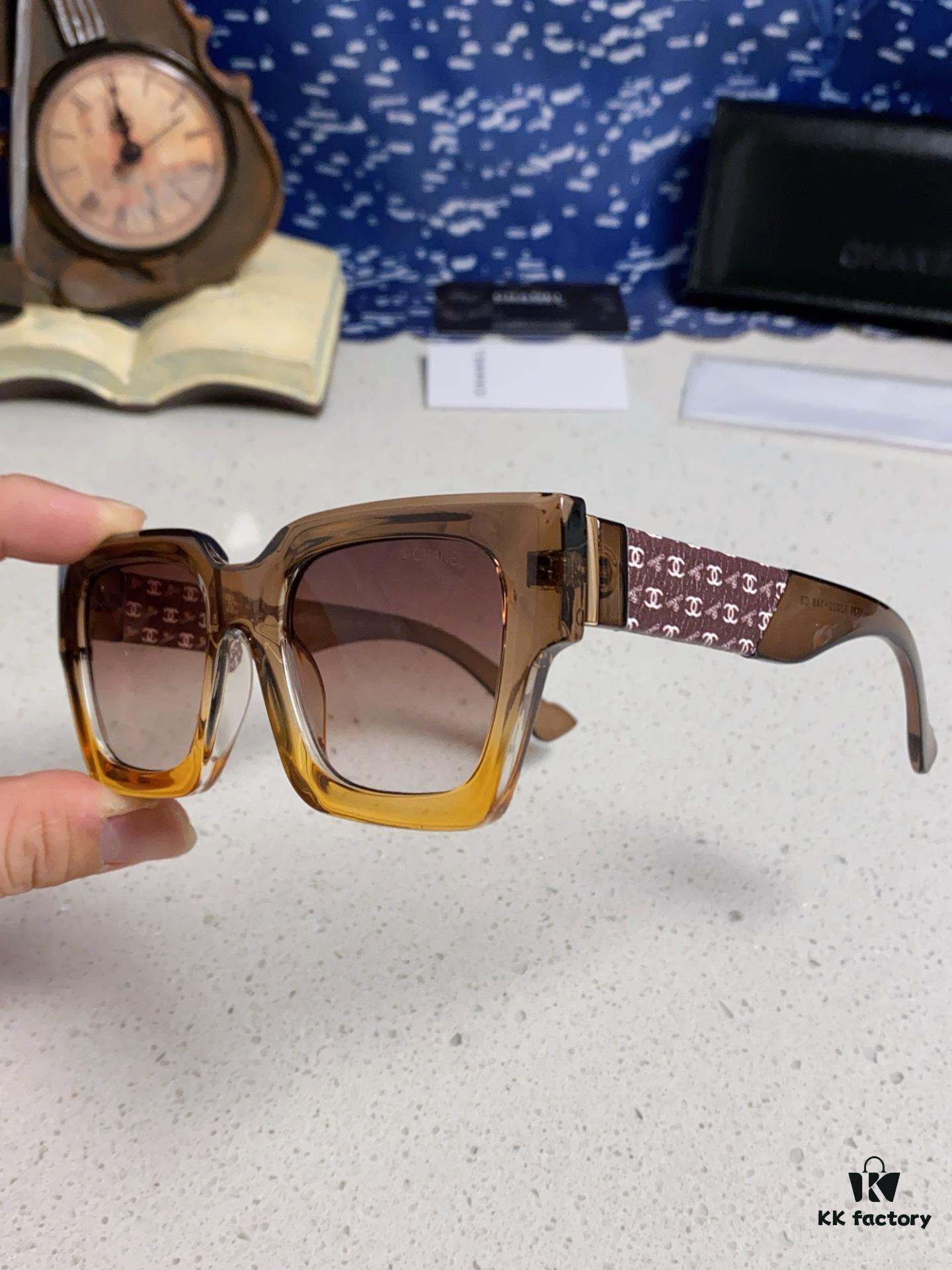 6931f7973a89a121ed548f5d CHANEL 2024 New Arrival Trendy Fashion Square Sunglasses, Comfortable Wear, Influencer Favorite Women's HD Thickened Polarized Sunglasses