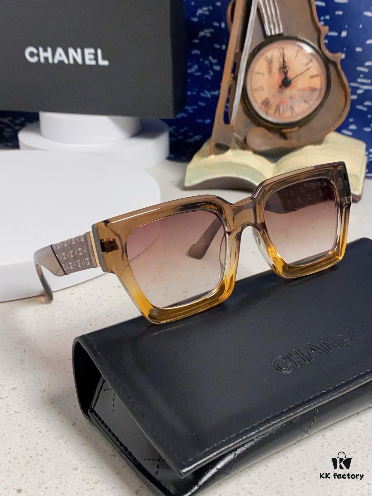 6931f7983a89a121ed548f61 CHANEL 2024 New Arrival Trendy Fashion Square Sunglasses, Comfortable Wear, Influencer Favorite Women's HD Thickened Polarized Sunglasses