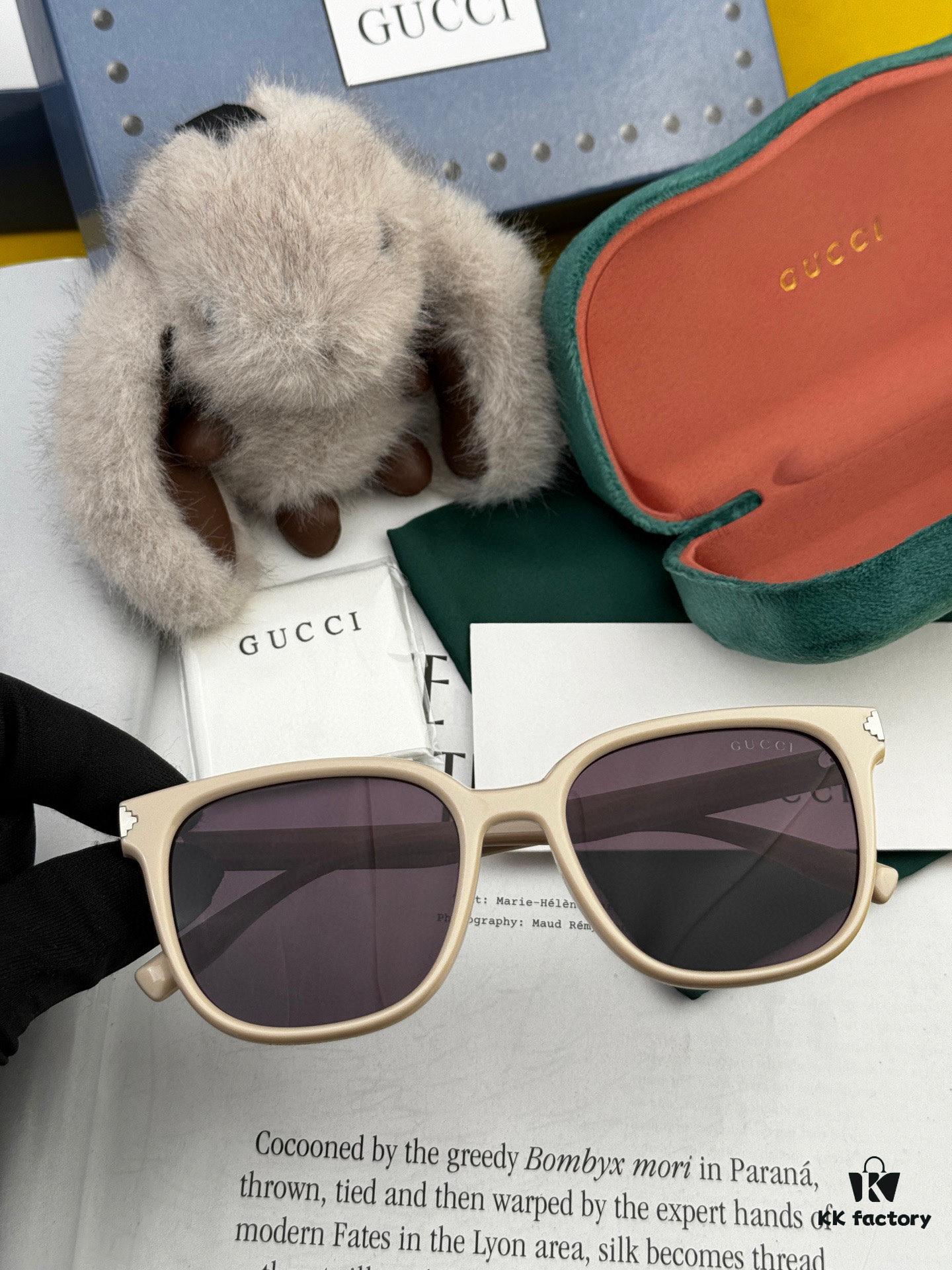 New CHANEL Square Sunglasses with Pearl Accents and Metallic Bridge