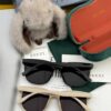 New CHANEL Square Sunglasses with Pearl Accents and Metallic Bridge