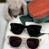 New CHANEL Square Sunglasses with Pearl Accents and Metallic Bridge
