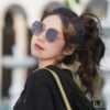 6931f79b3a89a121ed548f90 New CHANEL Square Sunglasses with Pearl Accents and Metallic Bridge