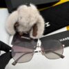 6931f79b3a89a121ed548f92 New CHANEL Square Sunglasses with Pearl Accents and Metallic Bridge